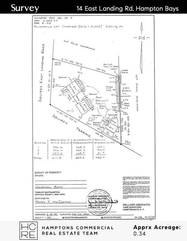 Survey - 14 East Landing Rd, HB (1)